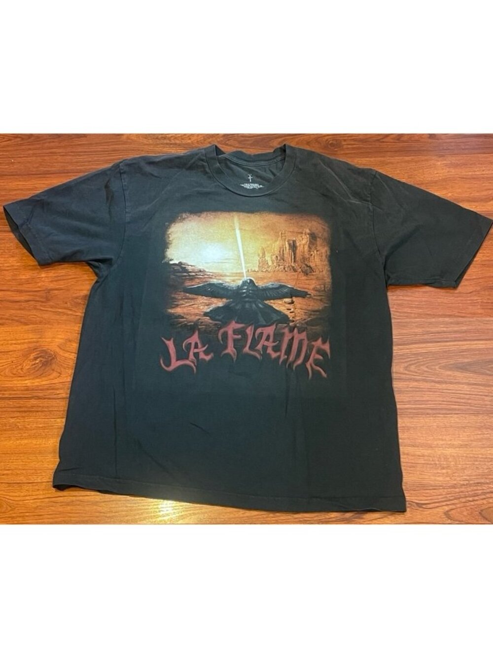 NEW LA FLAME CACTUD JACK TRAVIS SCOTTT-SHIRT SZ LARGE